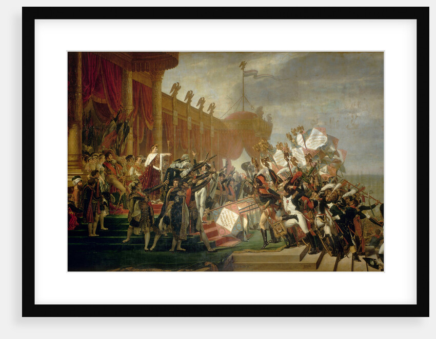 The Army takes an Oath to the Emperor after the Distribution of Eagles, 5 December 1804, 1810 by Jacques Louis David