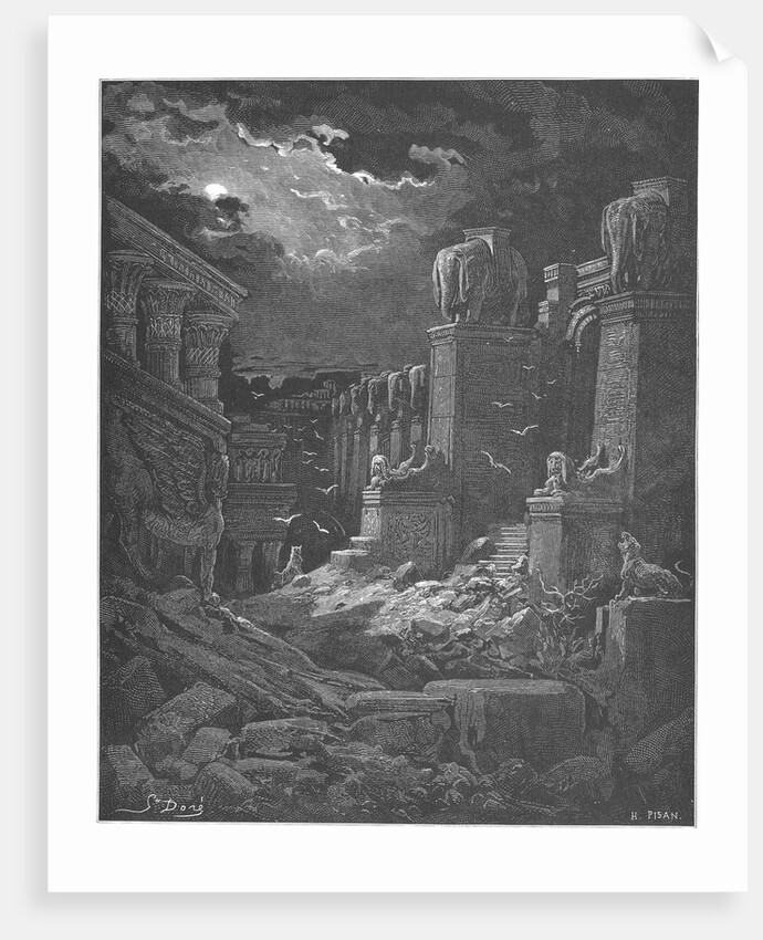 Babylon Has Fallen, 1897 by Gustave Doré