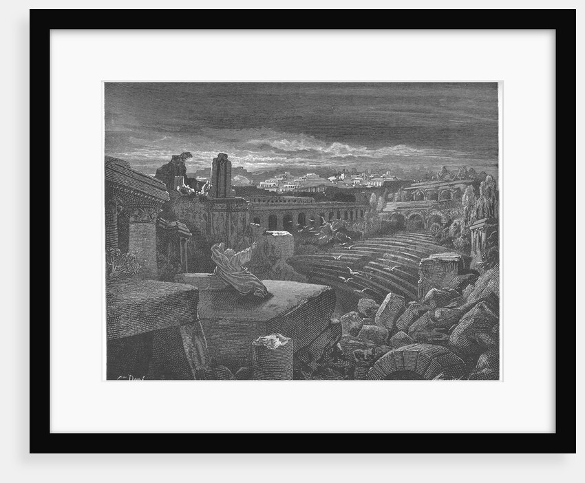 Isaiahs Vision of the Destruction of Babylon, 1897 by Gustave Doré