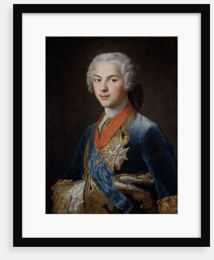 Louis, Dauphin of France (1729?1765), son of King Louis XV, c. 1745 by François-Hubert Drouais