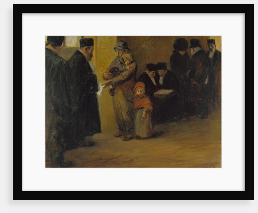 Legal Assistance, 1900s-1910s by Jean-Louis Forain