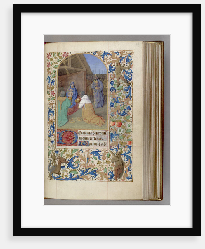 The Adoration of the Magi (Book of Hours), 1450-1499 by Jean Fouquet
