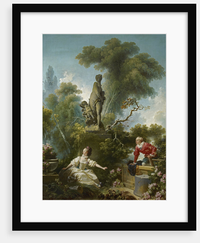 The Progress of Love: The Meeting, ca 1773 by Jean Honoré Fragonard