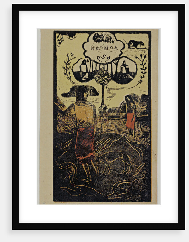 Noa Noa (Fragrance) From the Series Noa Noa, 1893-1894 by Paul Eugéne Henri Gauguin