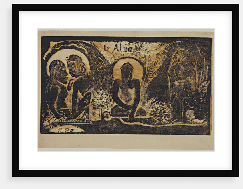 Te Atua (The Gods) From the Series Noa Noa, 1893-1894 by Paul Eugéne Henri Gauguin