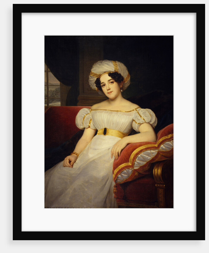 Portrait of Princess Natalya Stepanovna Golitsyna, née Countess Apraksina, 1824 by Louis Hersent