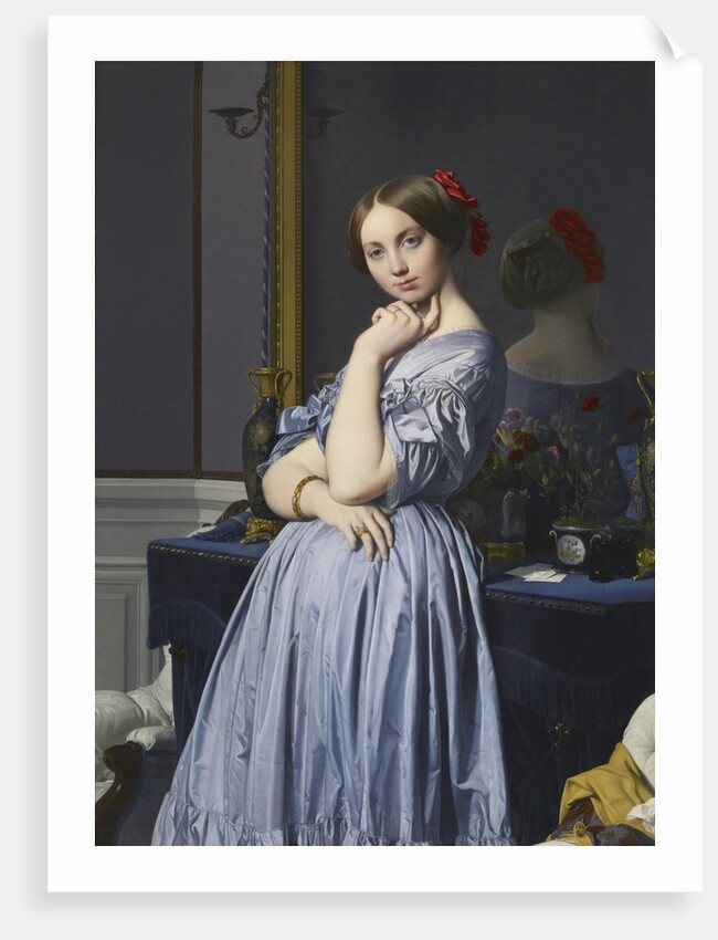 Louise de Broglie, comtesse dHaussonville, 1845 by Jean Auguste Dominique Ingres
