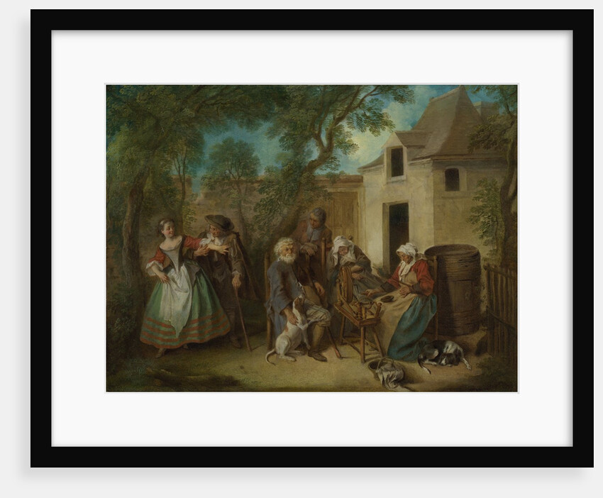 The Four Ages of Man: Old Age, ca 1735 by Nicolas Lancret