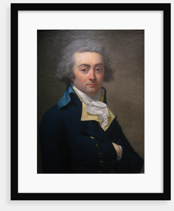Portrait of Marie-Jean Hérault de Séchelles, Second Half of the 18th cen by Jean-Louis Laneuville