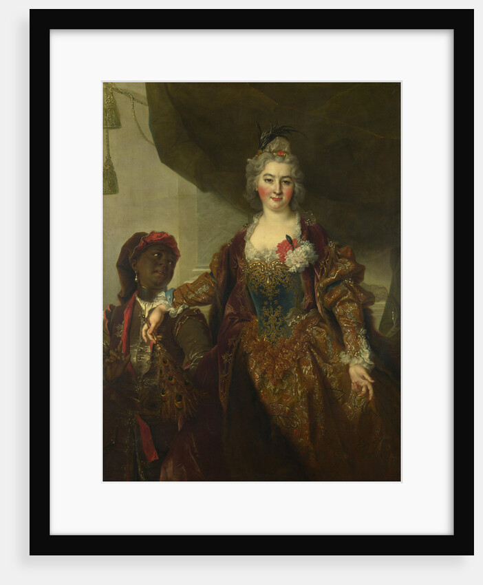 Portrait of Princess Rákóczi, ca 1720 by Nicolas de Largillière