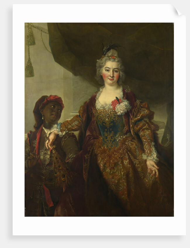 Portrait of Princess Rákóczi, ca 1720 by Nicolas de Largillière