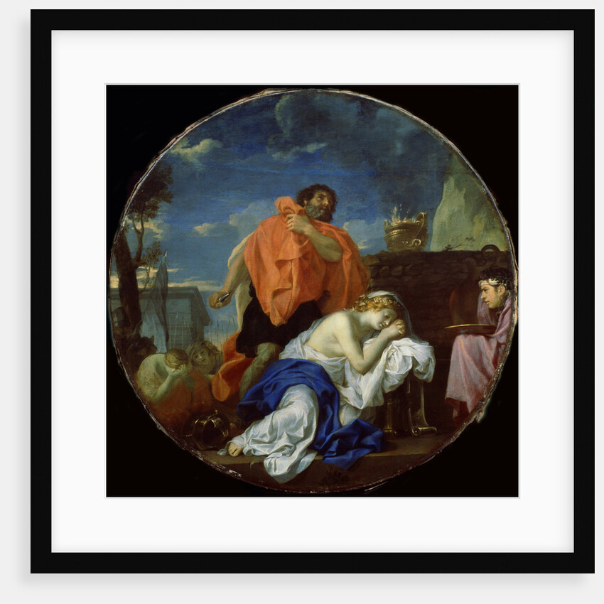 Jephthahs Sacrifice by Charles Le Brun