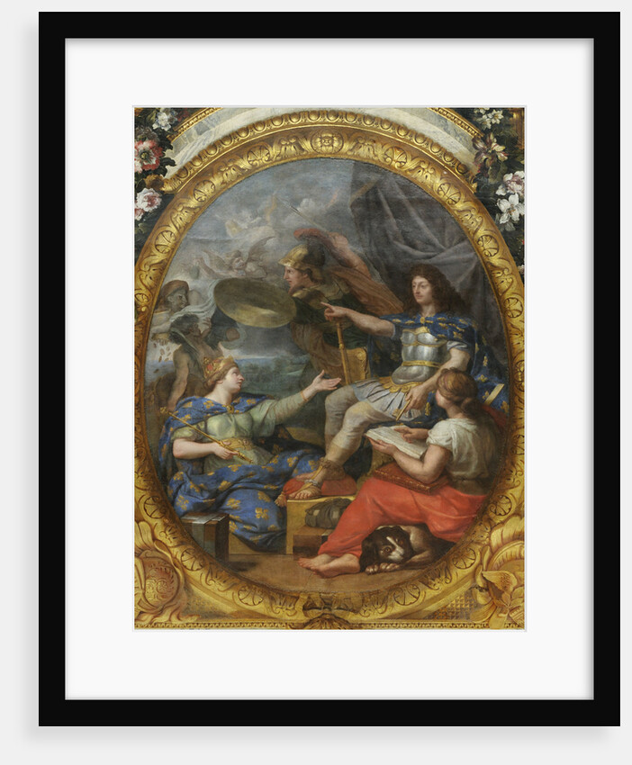 Order restored in the Kingdoms finances, 1662, 1680s by Charles Le Brun