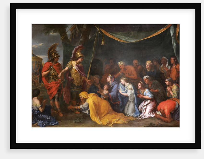 The Queens of Persia at the feet of Alexander (The Tent of Darius), 1661 by Charles Le Brun
