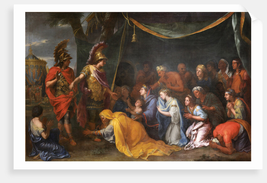 The Queens of Persia at the feet of Alexander (The Tent of Darius), 1661 by Charles Le Brun
