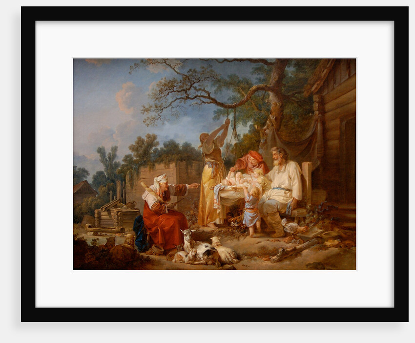 The Russian Cradle, ca 1764-1765 by Jean-Baptiste Le Prince
