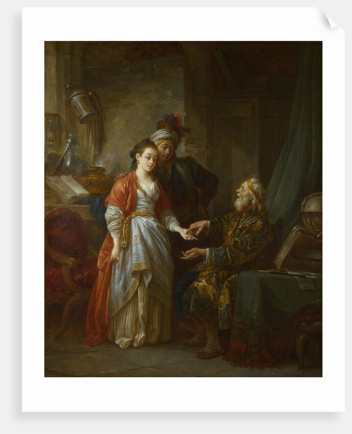 The Necromancer, ca 1775 by Jean-Baptiste Le Prince