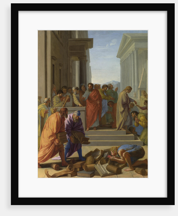 Saint Paul preaching at Ephesus, 1649 by Eustache Le Sueur
