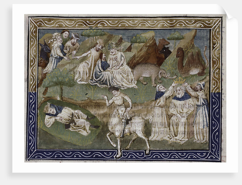 Dream-vision of Genghis Khan by Master of Berry Apocalypse