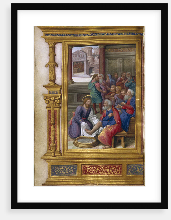 Christ Washing the Feet of the Apostles, 1500-1550 by Master of Claude de France