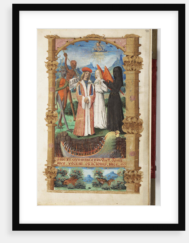 Allegory of Death (Book of Hours), c. 1510 by Master of Jacques de Besançon