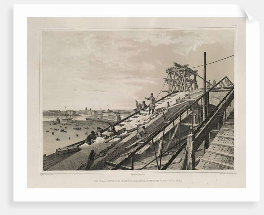 The Cornice Construction by Auguste de Montferrand