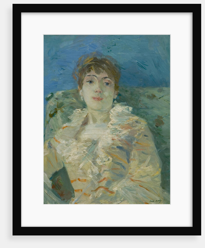 Girl on a Divan, ca 1885 by Berthe Morisot