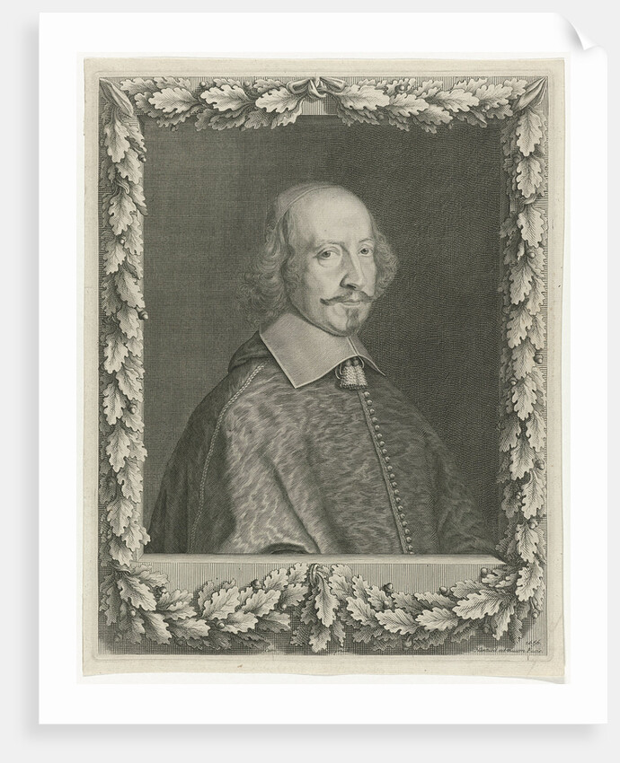 Portrait of Cardinal Mazarin, 1656 by Robert Nanteuil