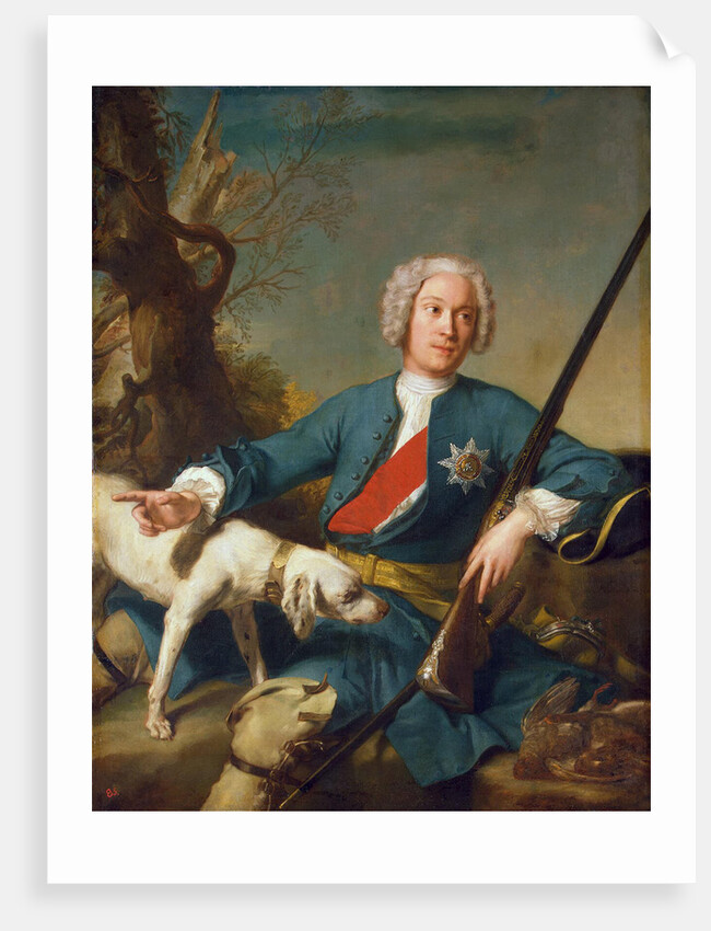 Portrait of Prince Alexander Kurakin, 1728 by Jean-Marc Nattier