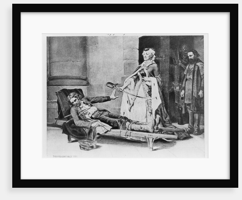 Tadeusz Kosciuszko refusing sword offered by Catherine II, 1883 by Georges Louis Poilleux-Saint-Ange