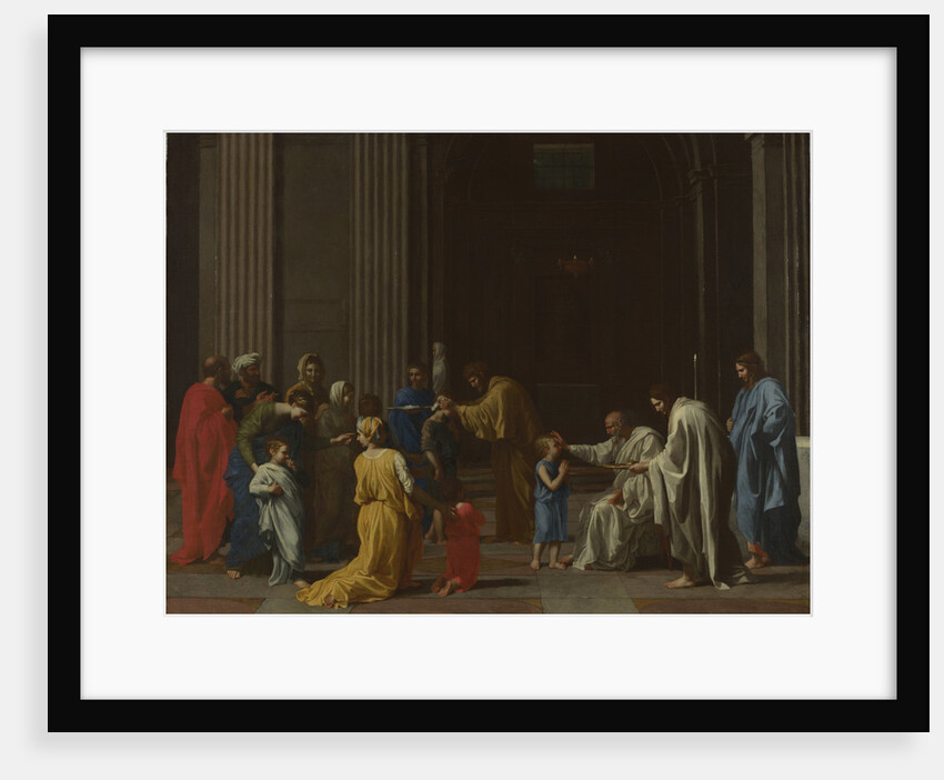 Seven Sacraments: Confirmation, ca 1637-1640 by Nicolas Poussin