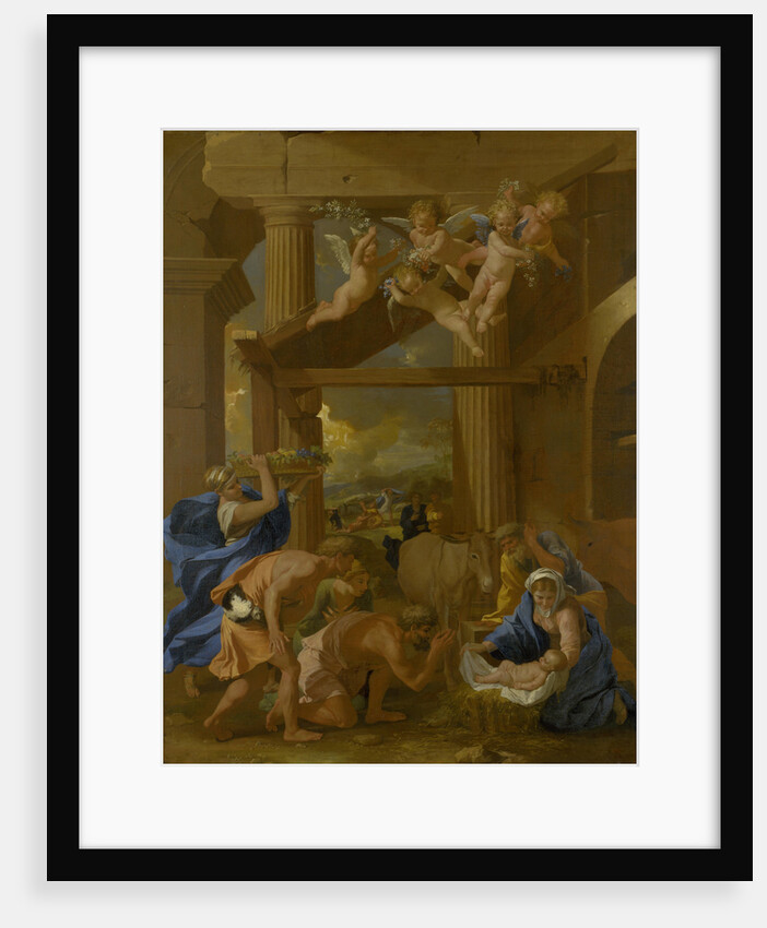 The Adoration of the Shepherds, c. 1633 by Nicolas Poussin