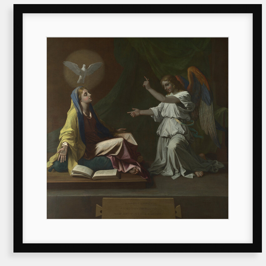 The Annunciation, 1657 by Nicolas Poussin
