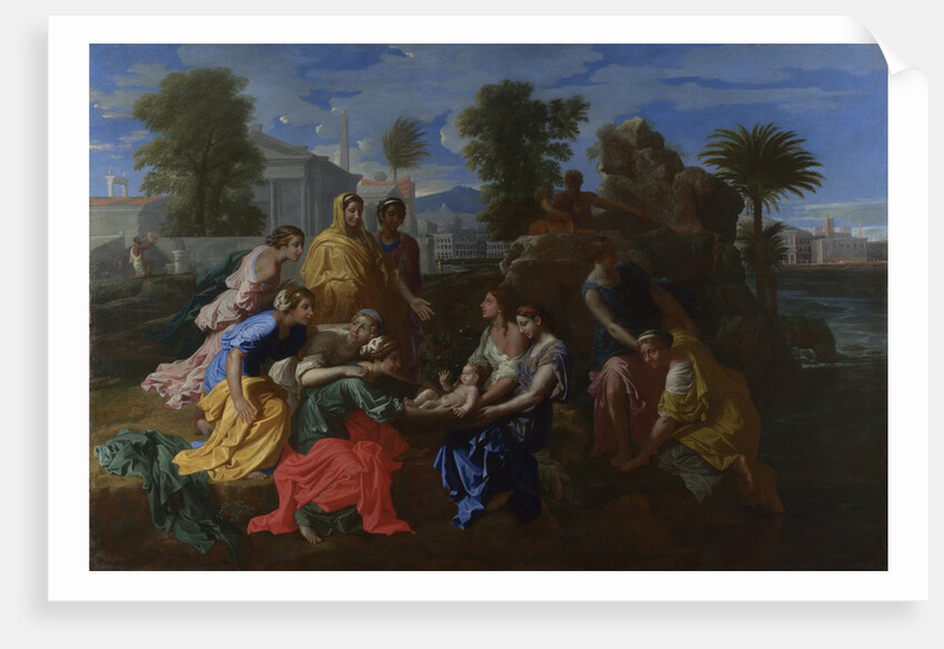 The Finding of Moses, 1651 by Nicolas Poussin