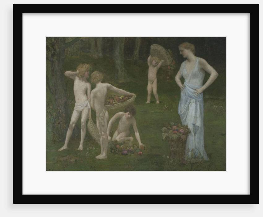 Children in an Orchard, c. 1886-1888 by Pierre Cécil Puvis de Chavannes