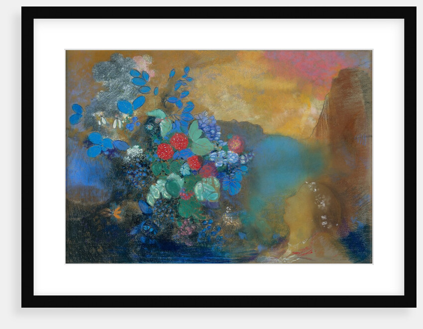 Ophelia among the Flowers, c. 1907 by Odilon Redon