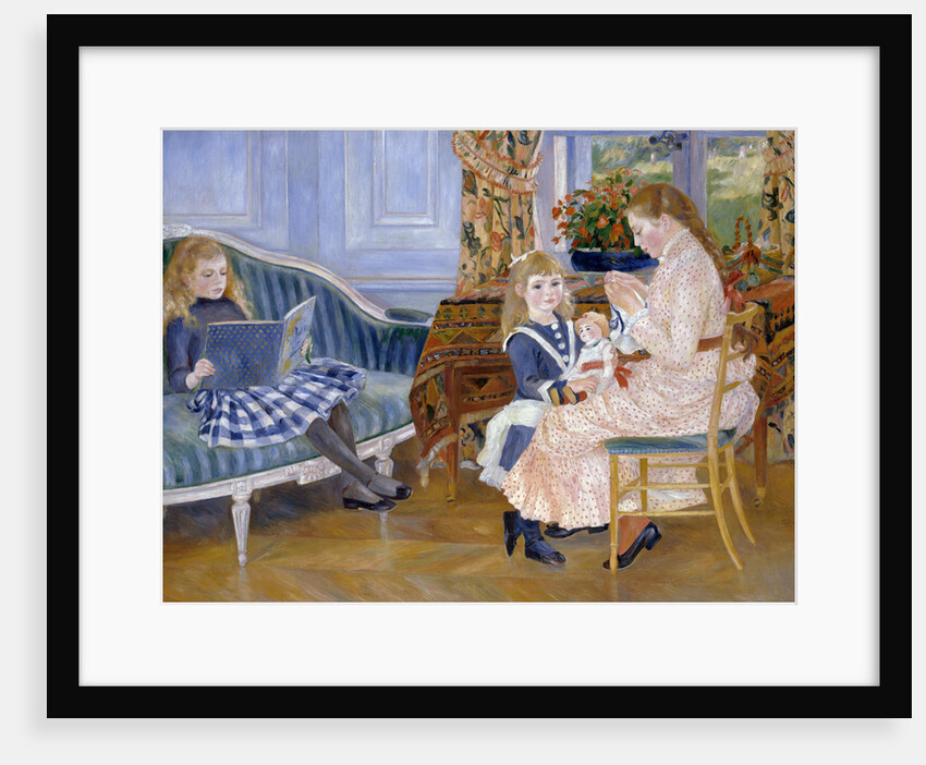 Children's Afternoon at Wargemont by Pierre-Auguste Renoir