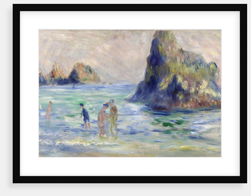 Moulin Huet Bay, Guernsey by Pierre-Auguste Renoir