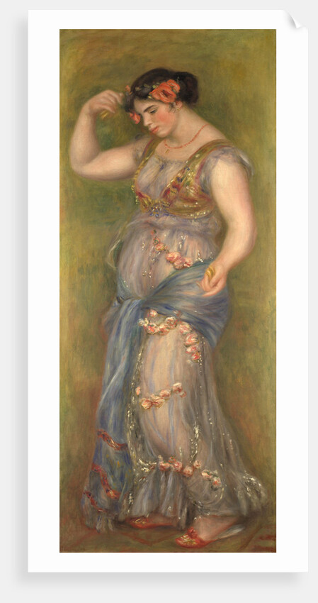 Dancing Girl with Castanets, 1909 by Pierre Auguste Renoir