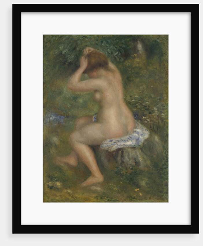 A Bather, ca. 1886-1890 by Pierre Auguste Renoir