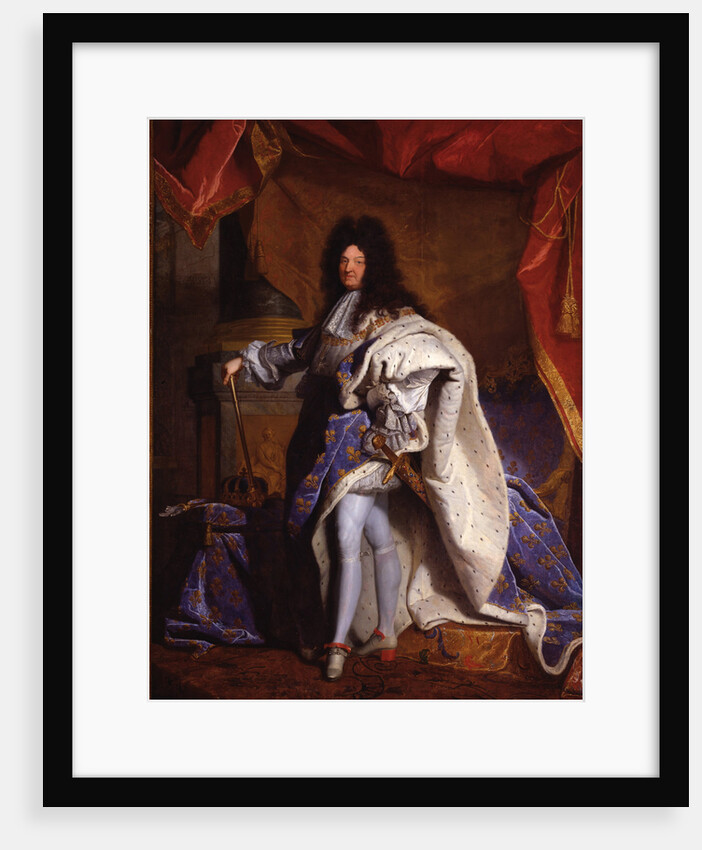 Louis XIV, King of France, 1702 by Hyacinthe François Honoré Rigaud