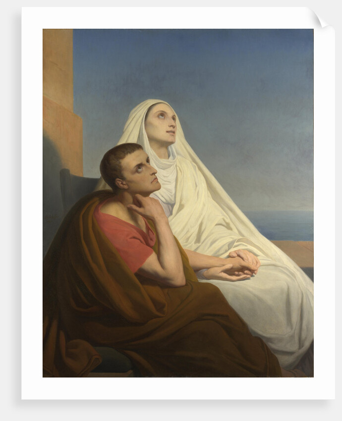 Saints Augustine and Monica, 1854 by Ary Scheffer