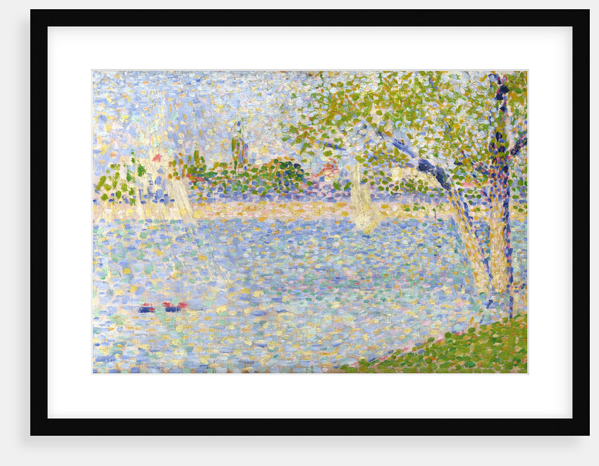 The Seine seen from La Grande Jatte by George Pierre Seurat