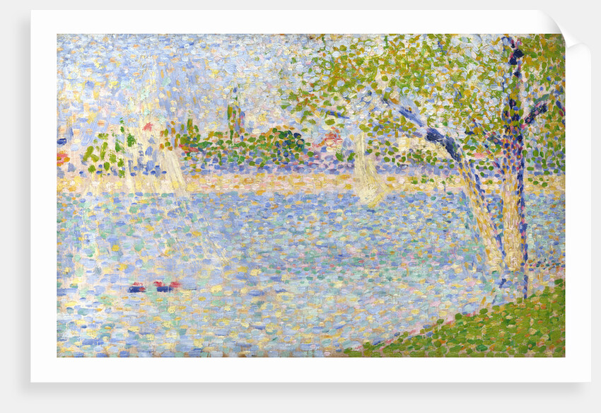 The Seine seen from La Grande Jatte by George Pierre Seurat