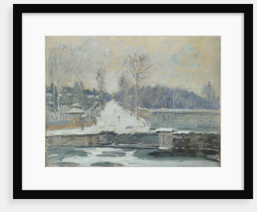 The Watering Place at Marly-le-Roi, c. 1875 by Alfred Sisley