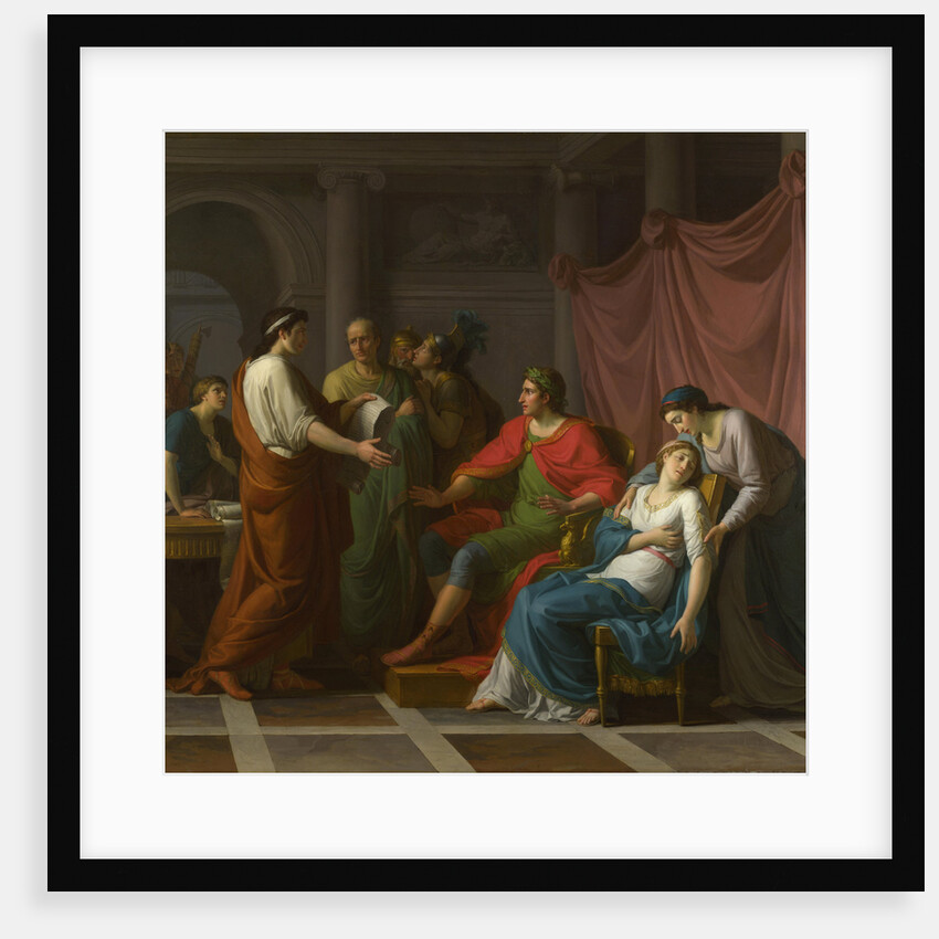 Virgil reading the Aeneid to Augustus and Octavia, 1787 by Jean-Joseph Taillasson