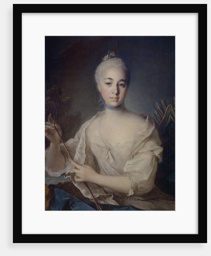 Portrait of Countess Anna Vorontsova, ca 1758 by Louis Tocqué