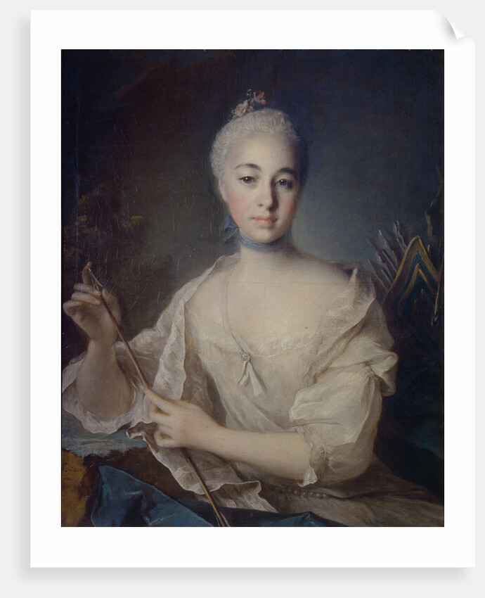 Portrait of Countess Anna Vorontsova, ca 1758 by Louis Tocqué