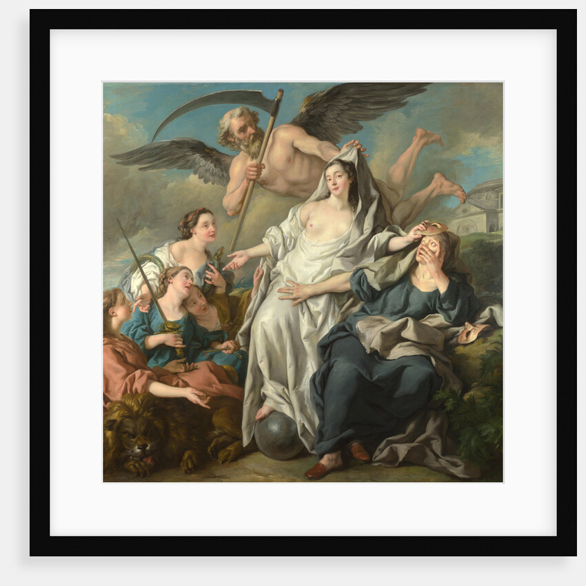 Time unveiling Truth, 1733 by Jean-François de Troy