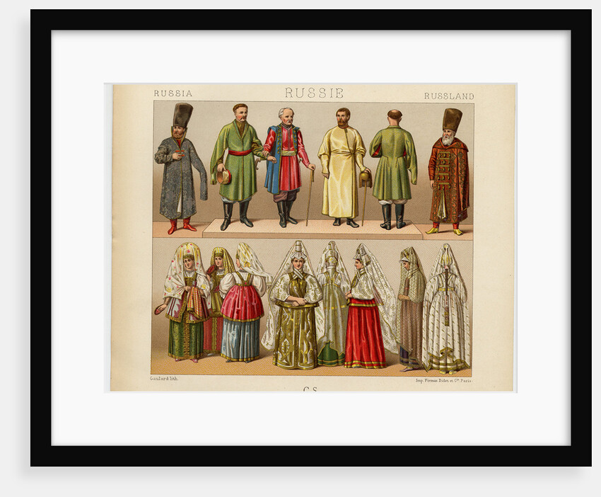 Russian Dress, 1880 by Daniel Urrabieta Vierge